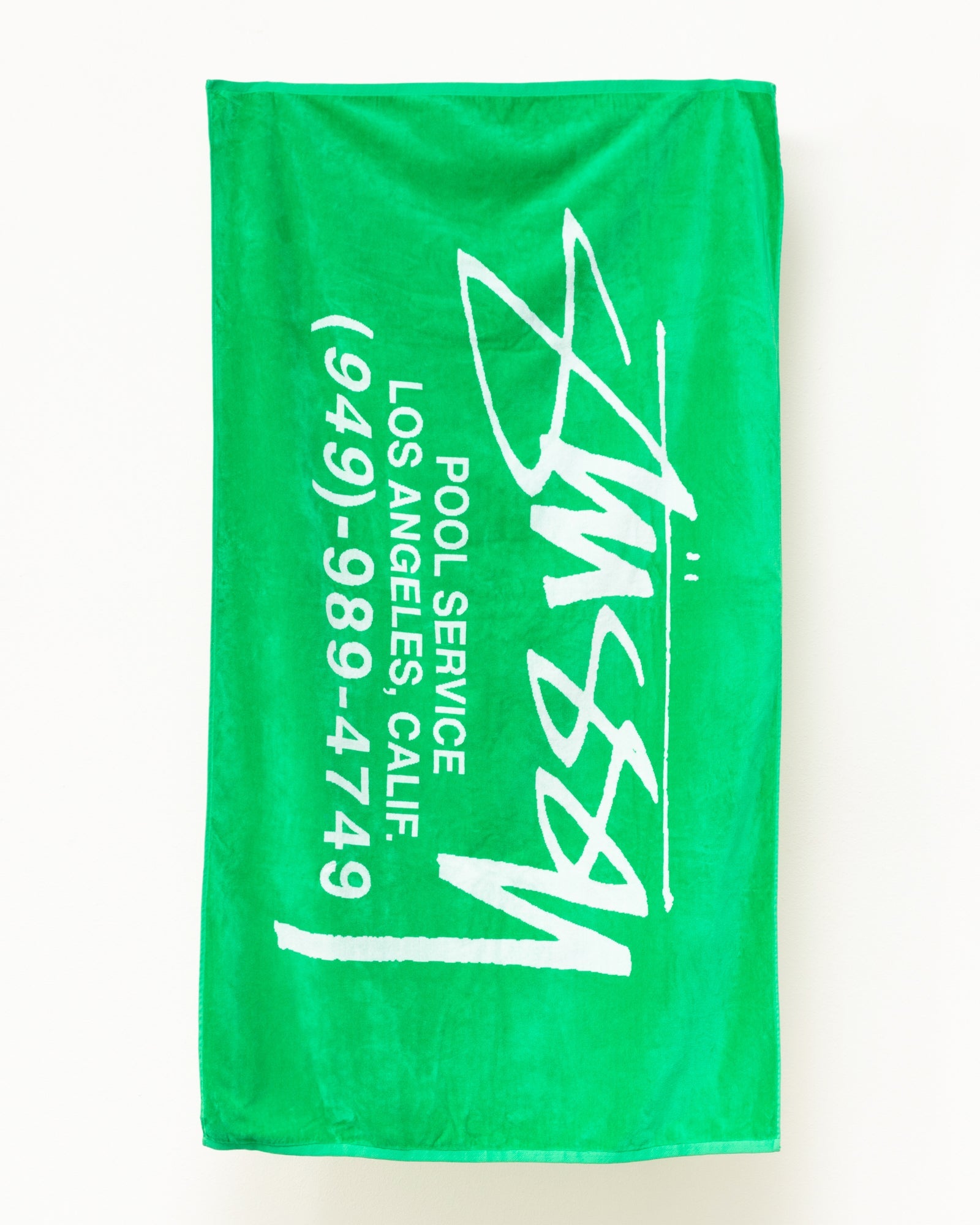POOL SERVICE BEACH TOWEL - Green
