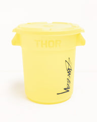 THOR STORAGE ROUND BIN 23L - Yellow
