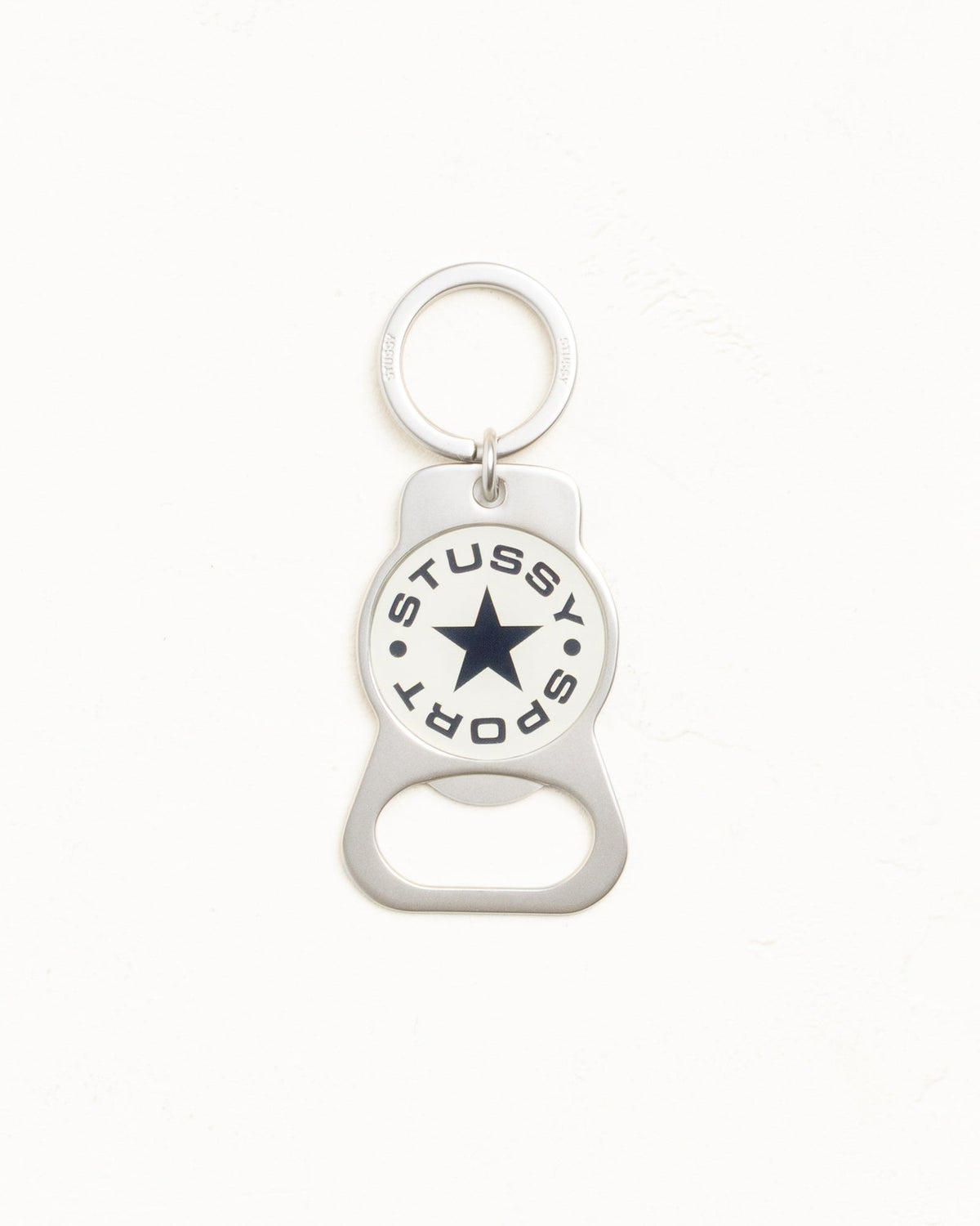 BOTTLE OPENER KEYCHAIN - Silver