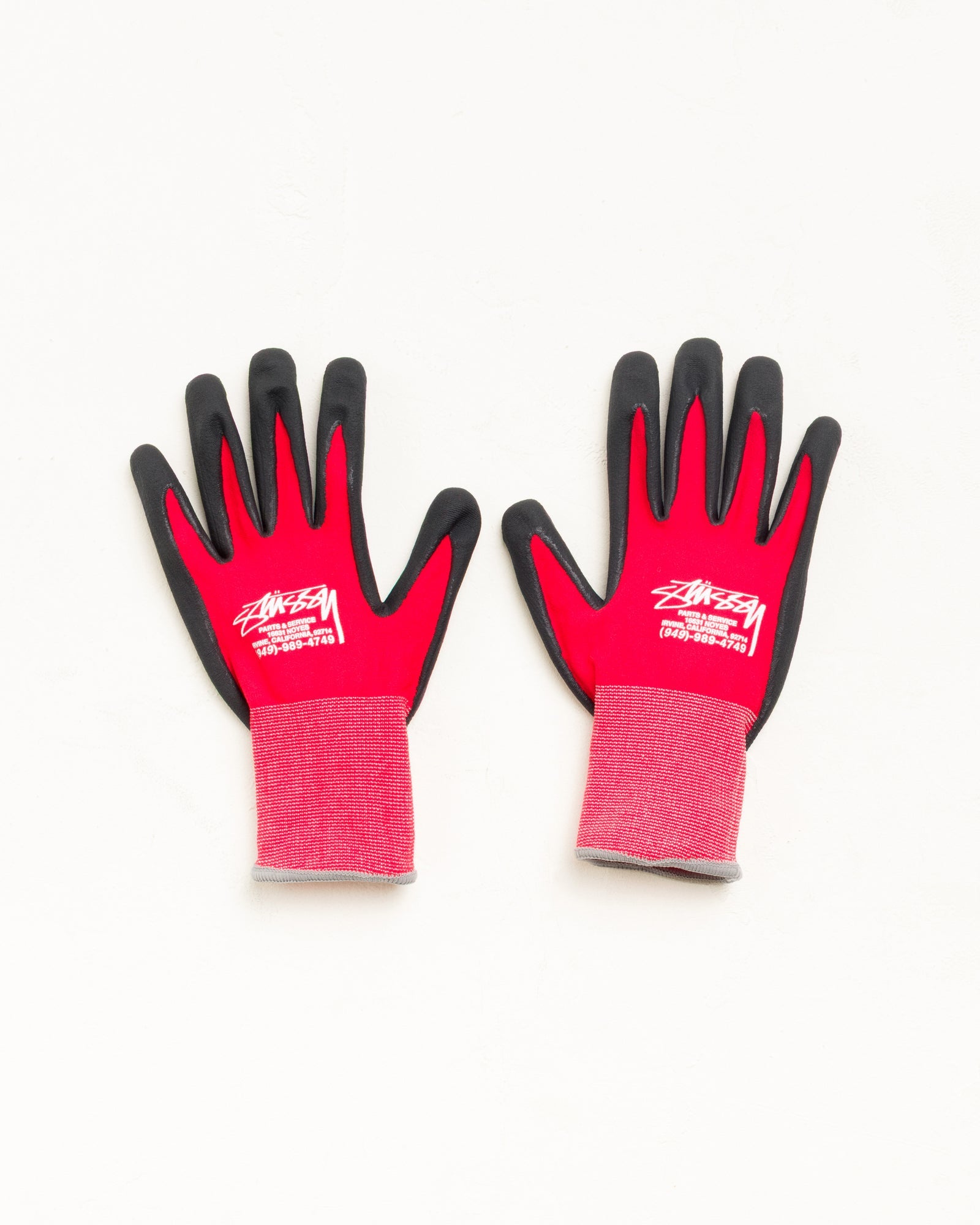 UTILITY GLOVES 2-PACK - Black/Red