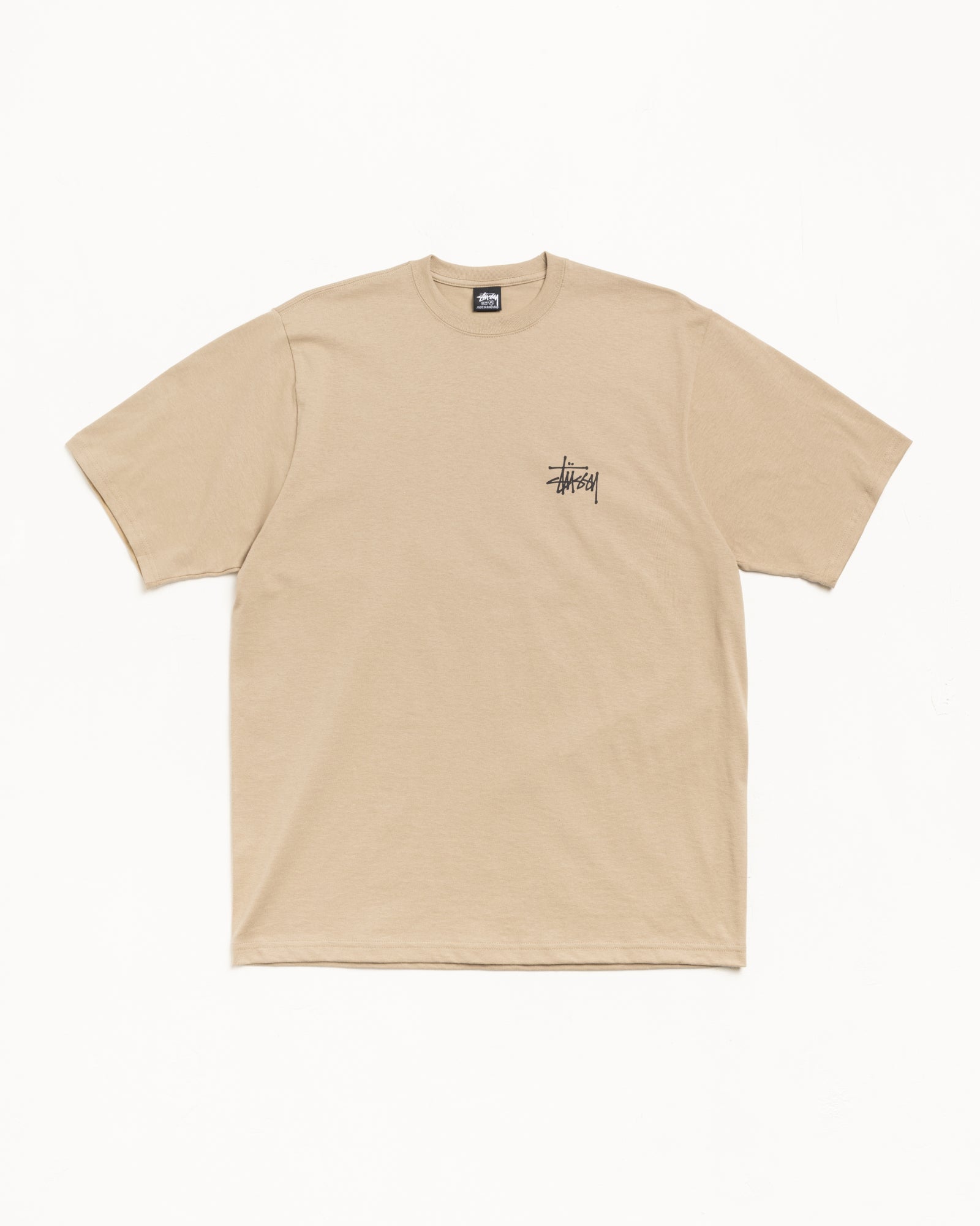 BASIC STÜSSY TEE - Khaki