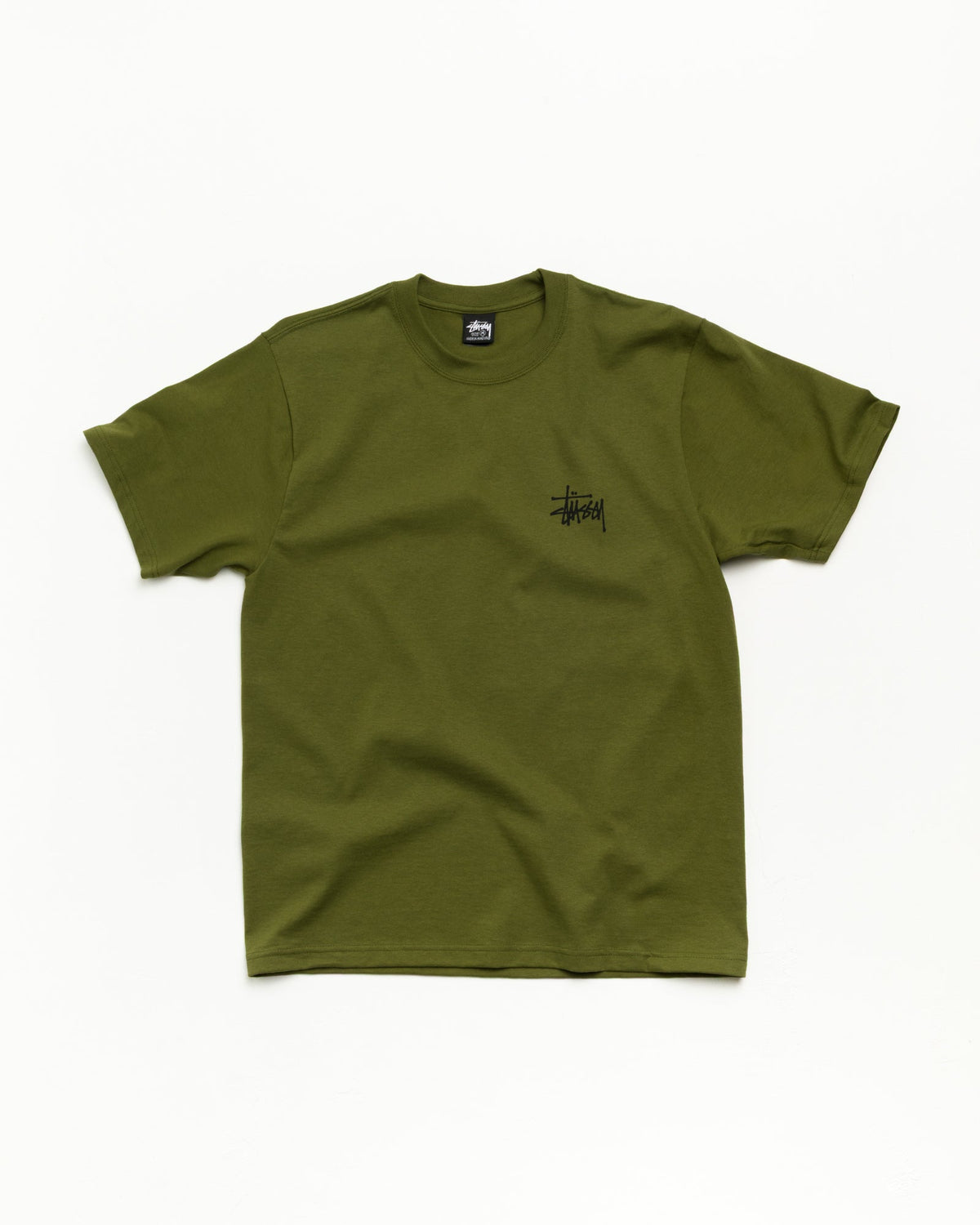BASIC STÜSSY TEE - Olive