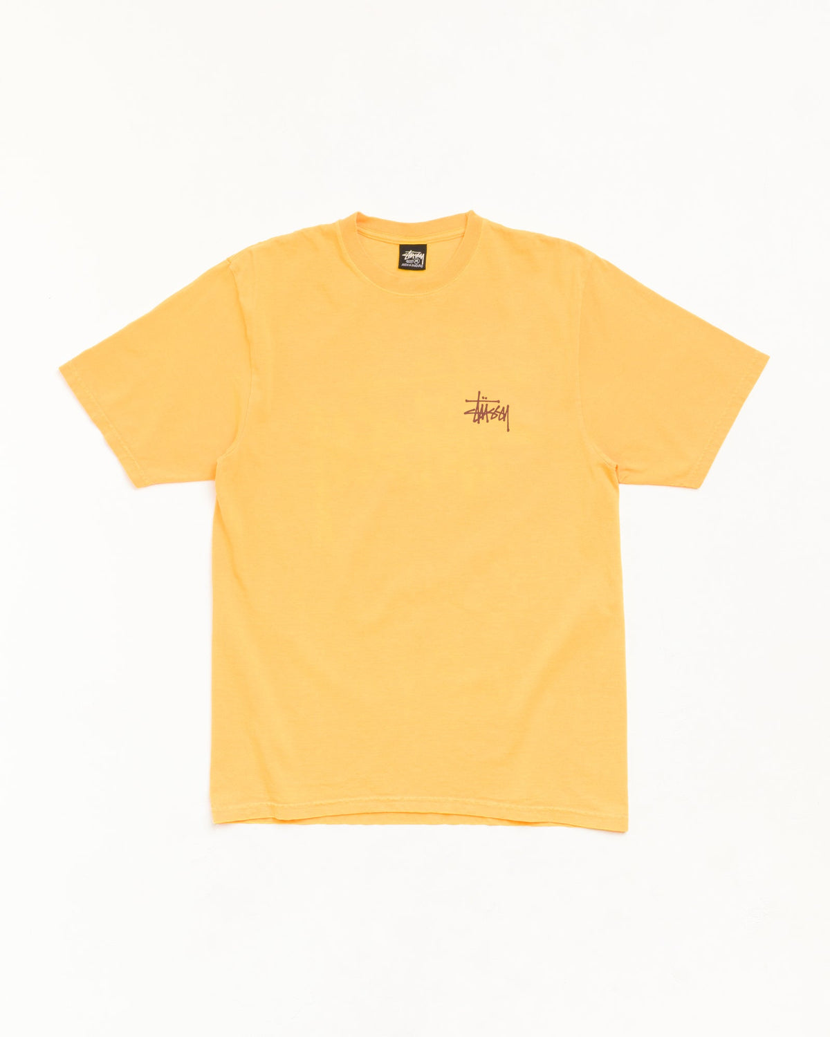 BASIC STÜSSY TEE - Marigold