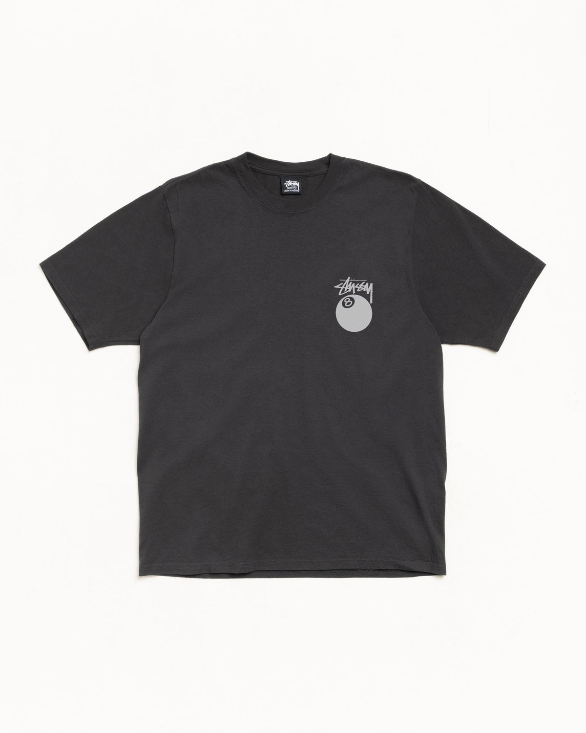 8 BALL TEE - Faded Black