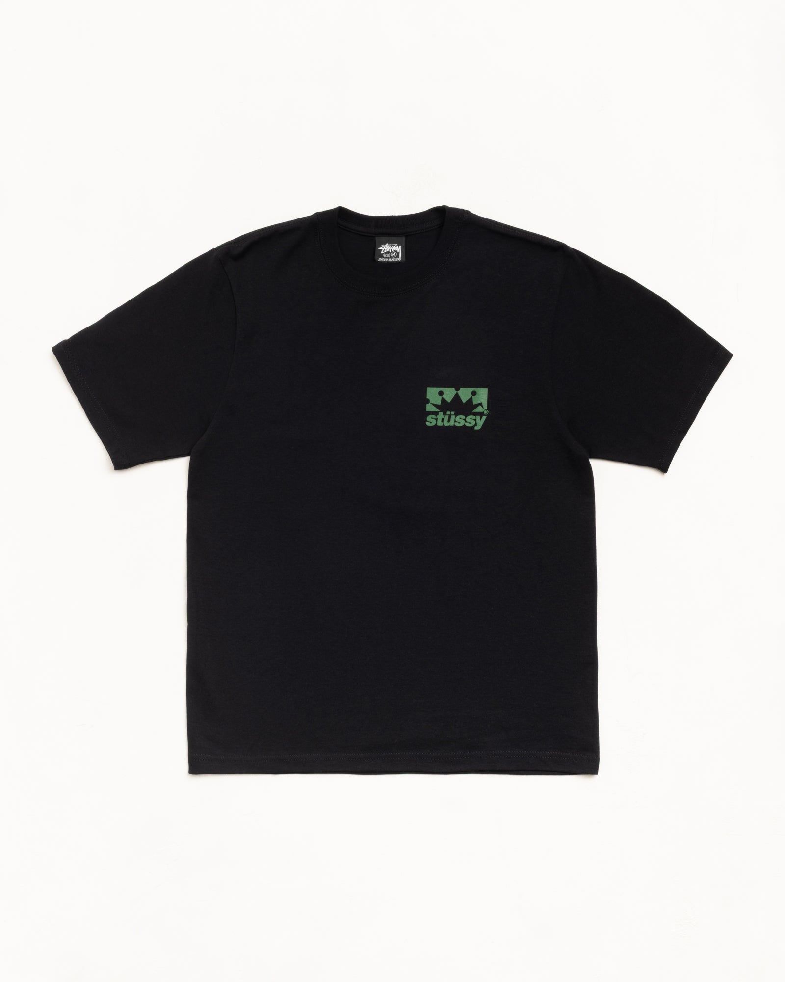 BOX CROWN TEE - Black