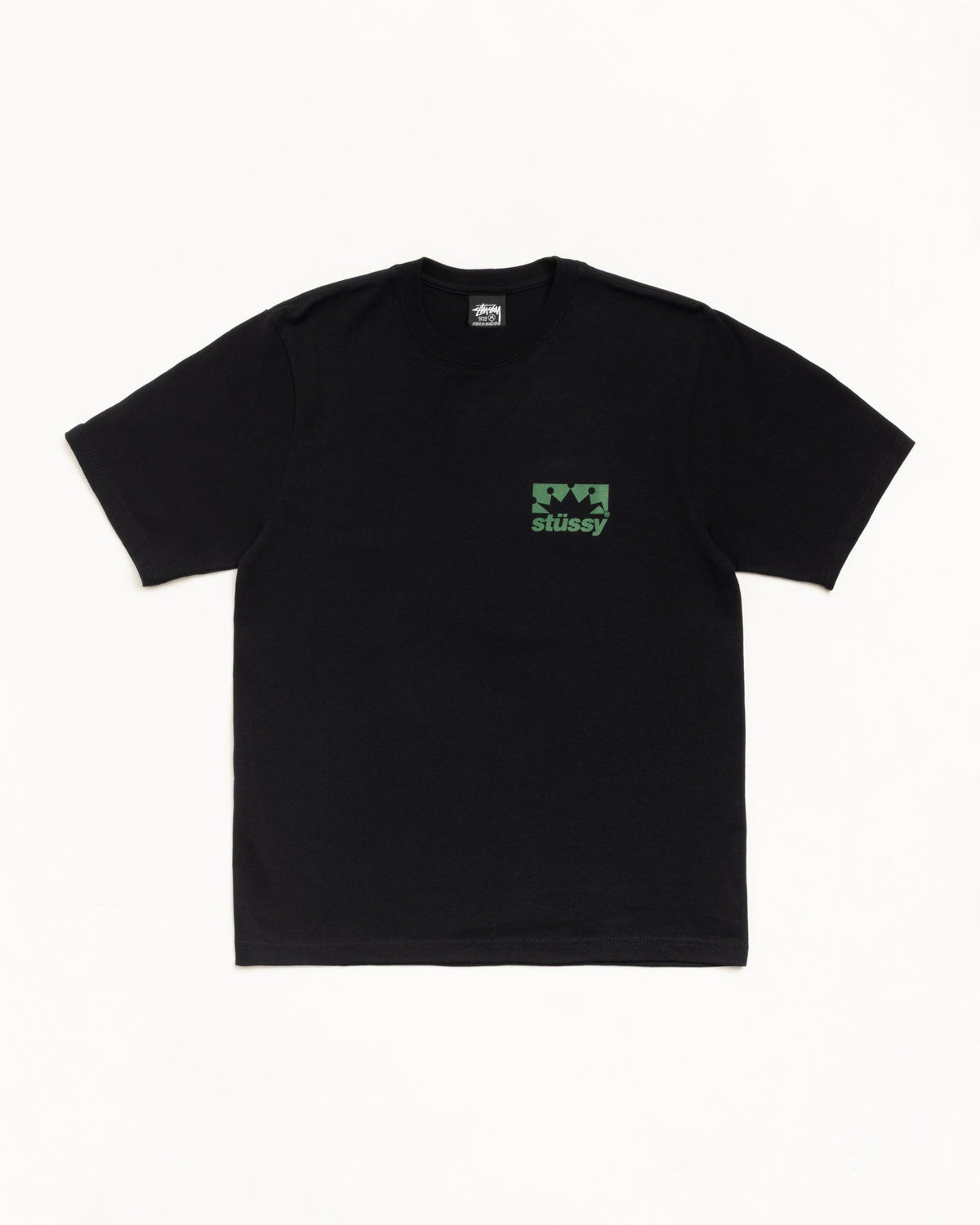 BOX CROWN TEE - Black