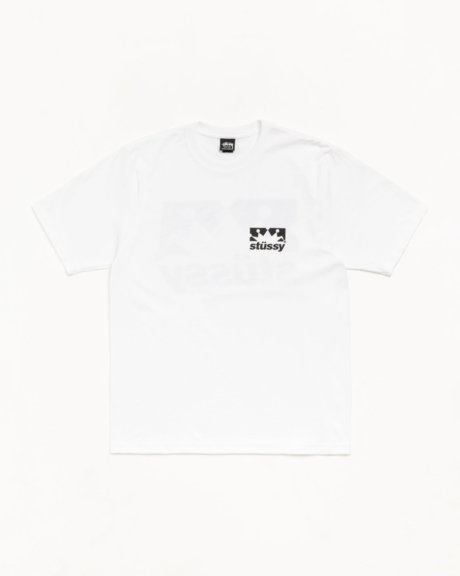 BOX CROWN TEE - White