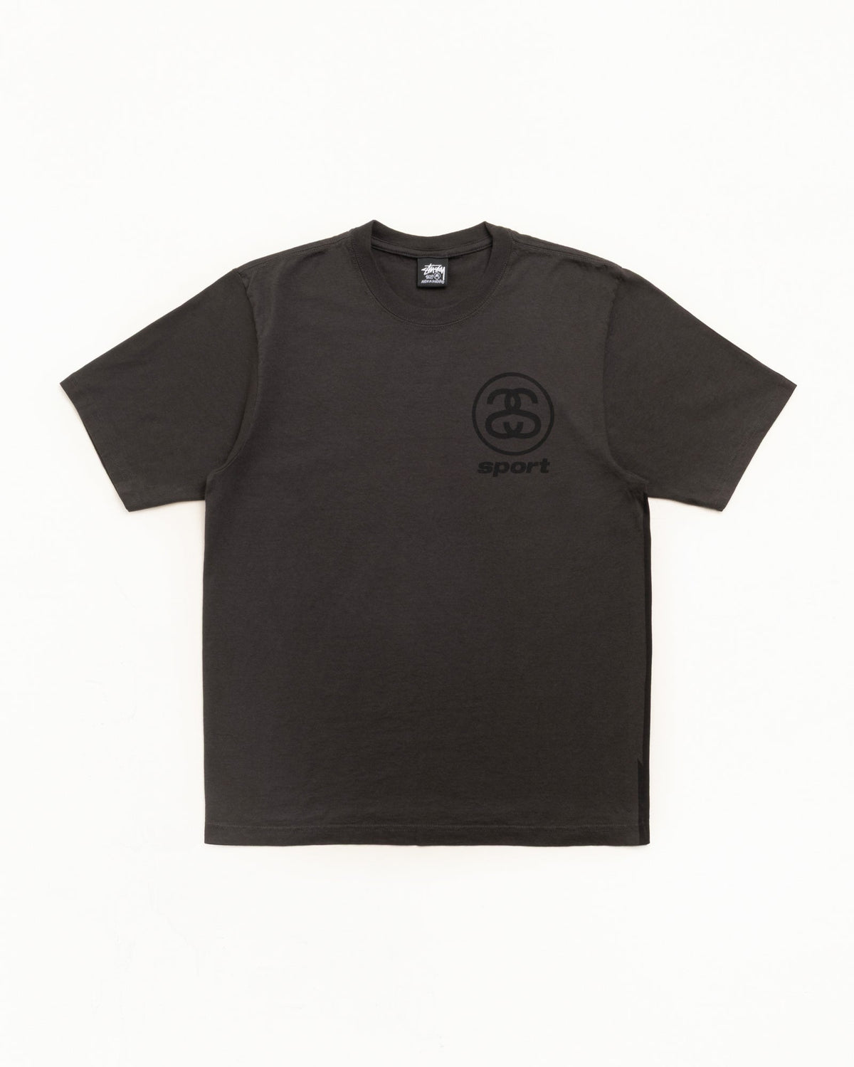 LINK SPORT TEE - Faded Black