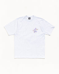DOT SURF PUFF PRINT TEE - Ash Heather