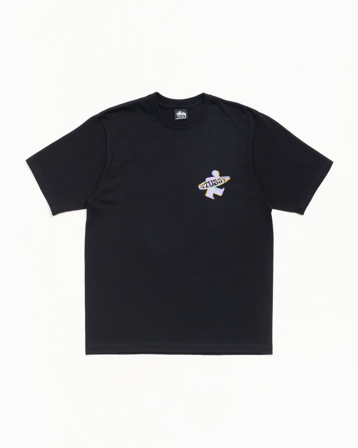DOT SURF PUFF PRINT TEE - Black
