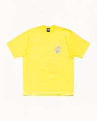 DOT SURF PUFF PRINT TEE - Lemon