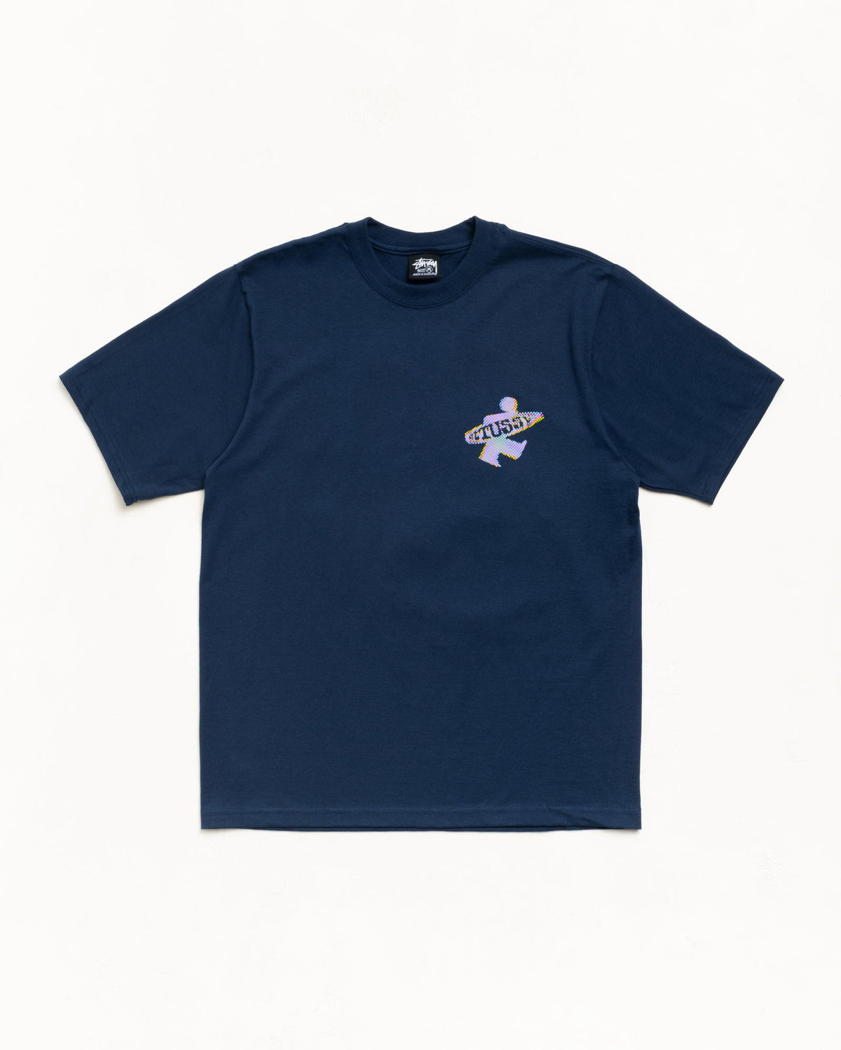 DOT SURF PUFF PRINT TEE - Navy