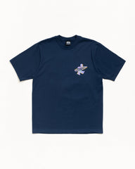 DOT SURF PUFF PRINT TEE - Navy
