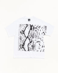 SNAKESKIN TEE - White