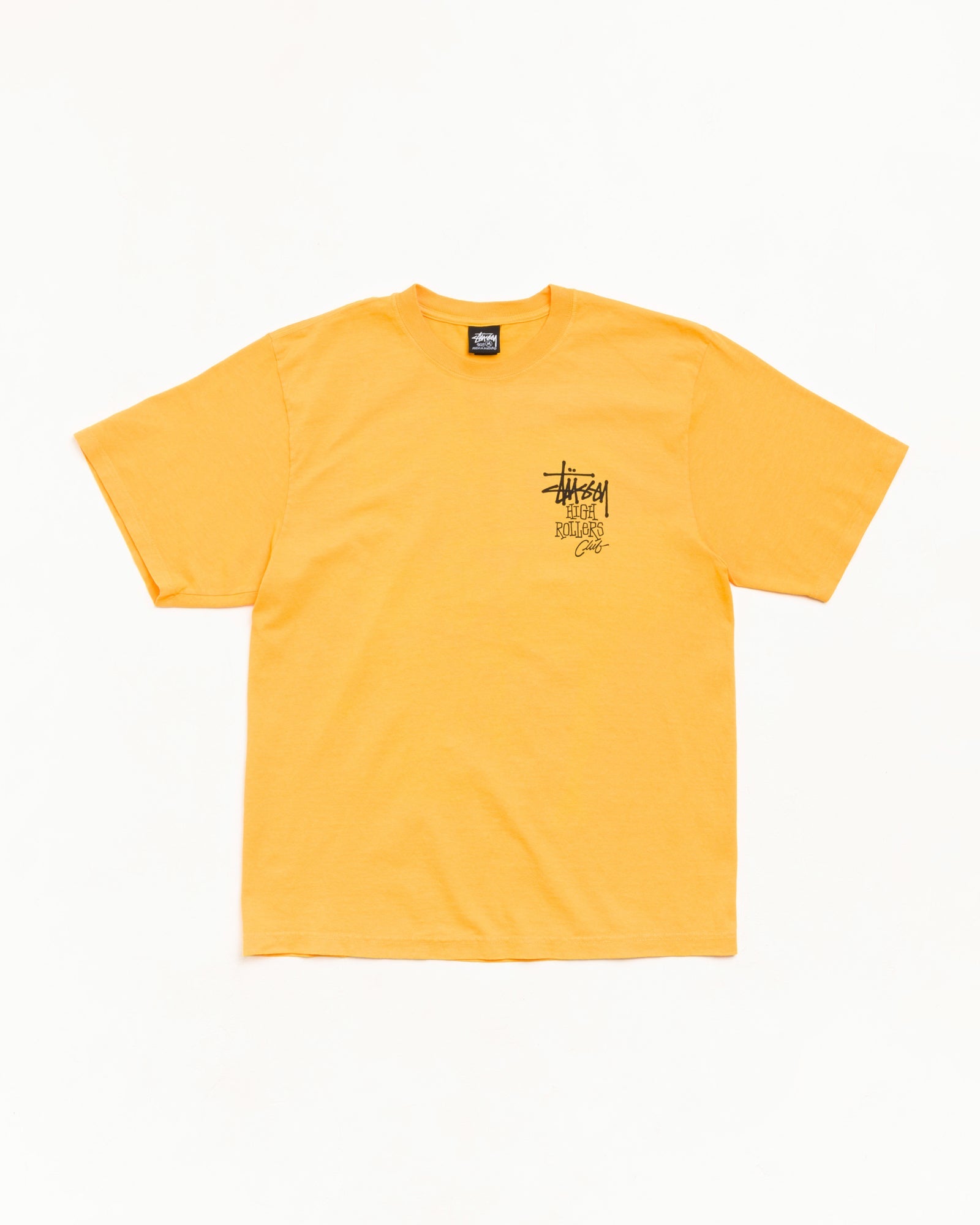 HIGH ROLLERS TEE - Marigold