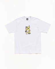 SMOOTH SK8 TEE - Ash Heather