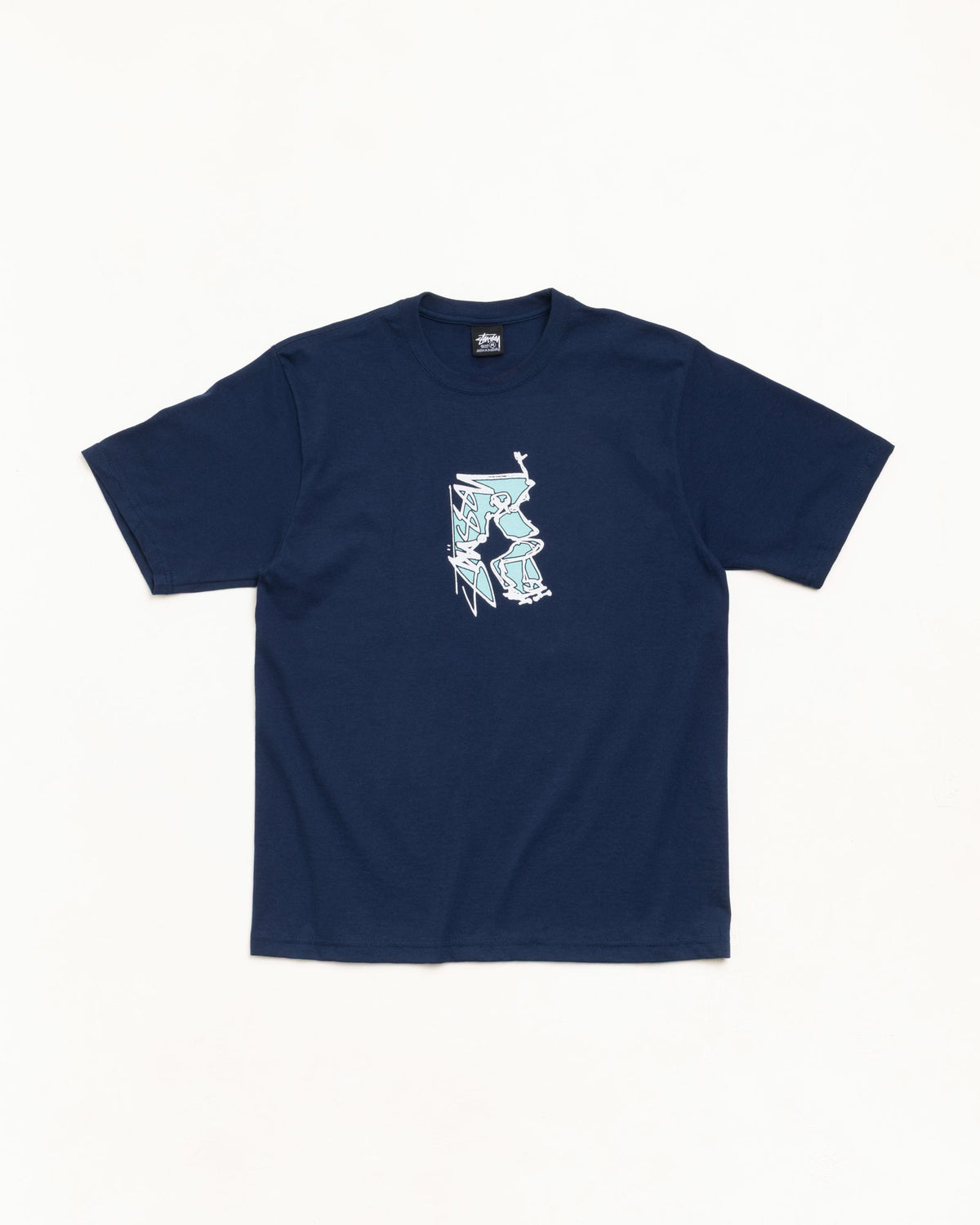 SMOOTH SK8 TEE - Navy