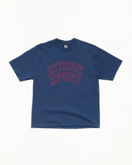 BLOCK SPORT TEE - Navy