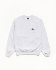BASIC STÜSSY CREW - Ash Heather