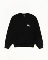 BASIC STÜSSY CREW - Black
