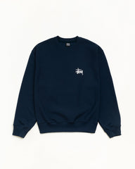 BASIC STÜSSY CREW - Navy