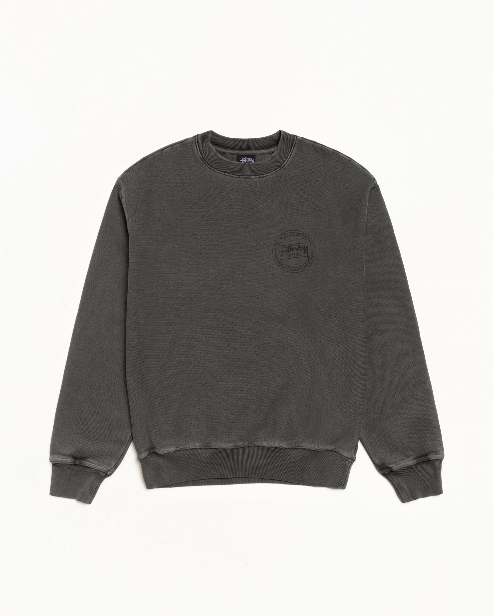 STÜSSY WEAR CREW - Black