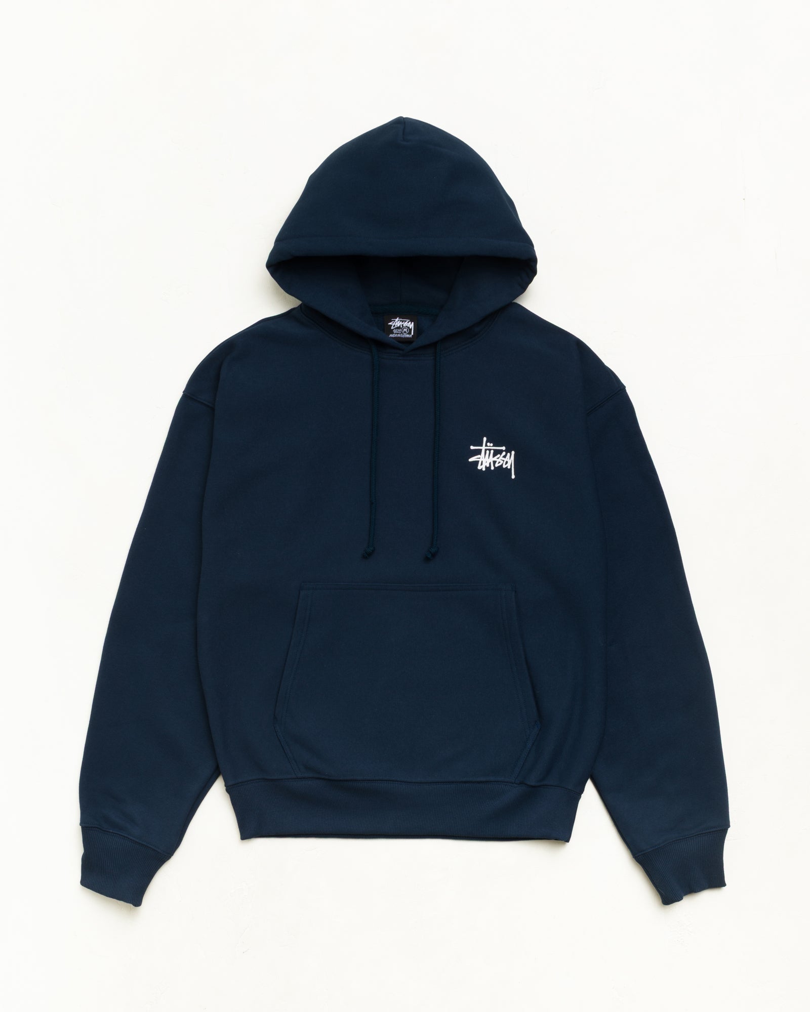 BASIC STÜSSY HOODIE - Navy