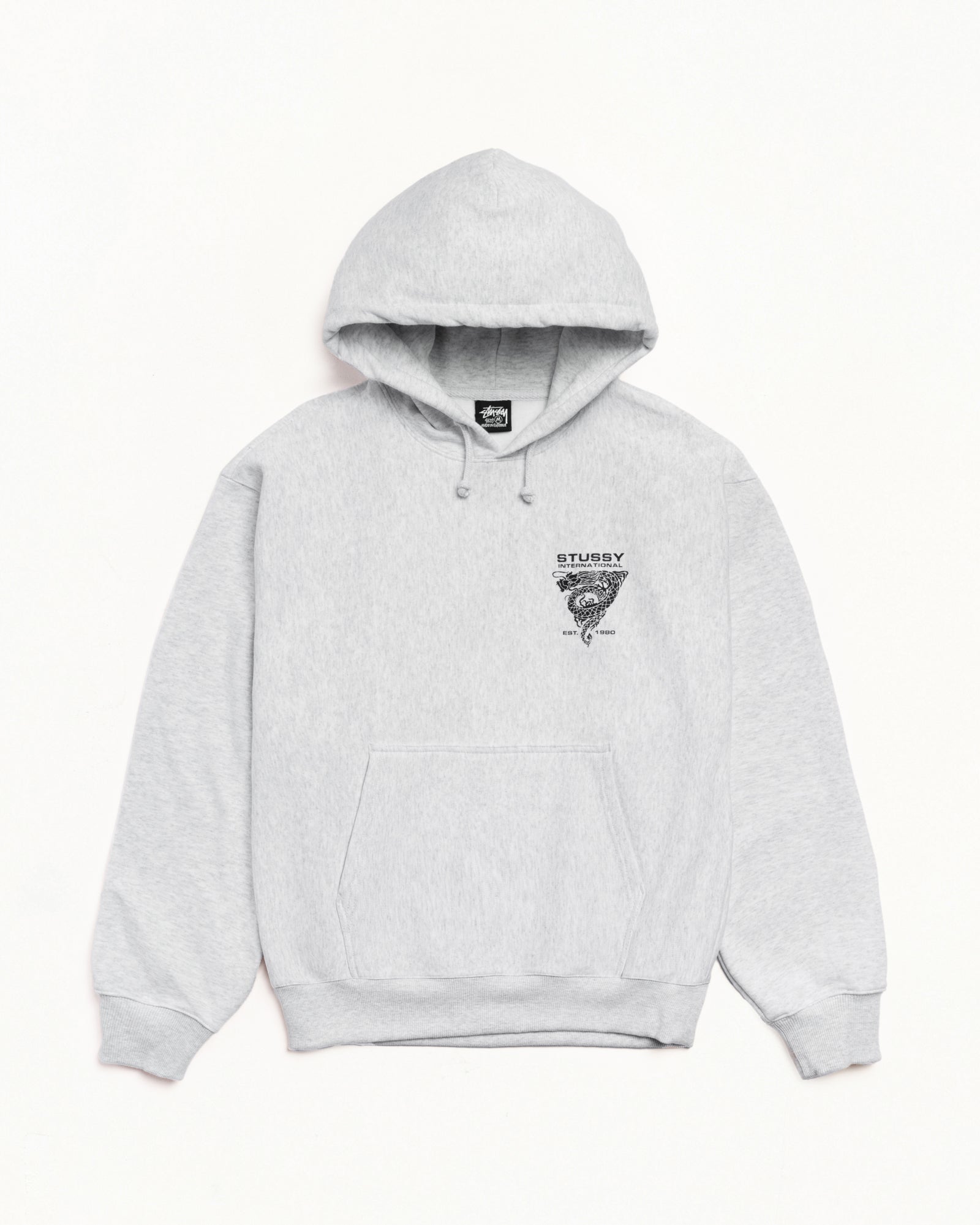 DRAGON HOODIE - Ash Heather