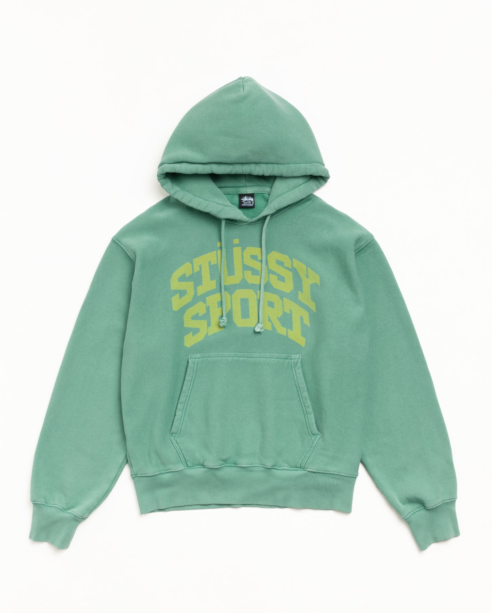 BLOCK SPORT HOODIE GARMENT DYED - Arctic