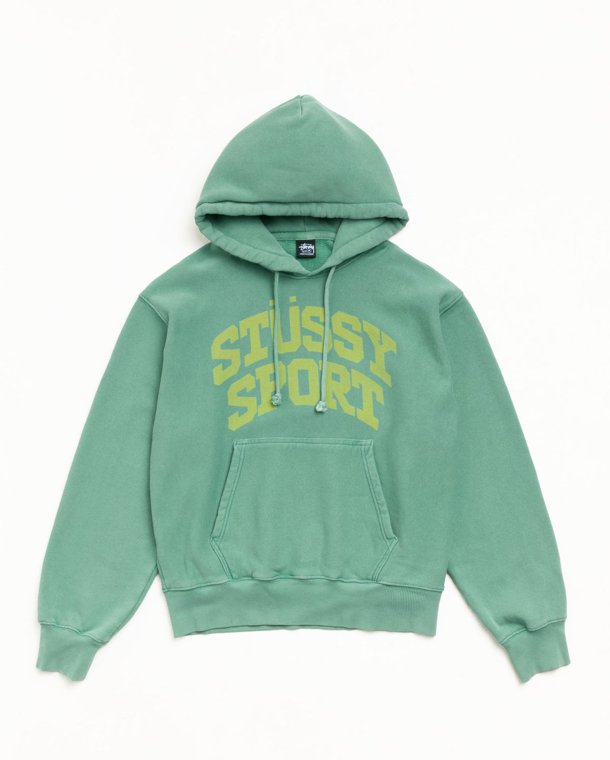 BLOCK SPORT HOODIE GARMENT DYED - Arctic