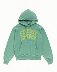 BLOCK SPORT HOODIE GARMENT DYED - Arctic