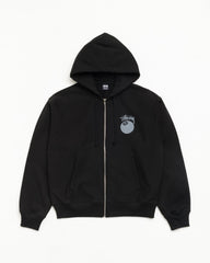 8 BALL ZIP HOODIE - Black