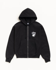 LONG HAUL ZIP HOODIE - Black