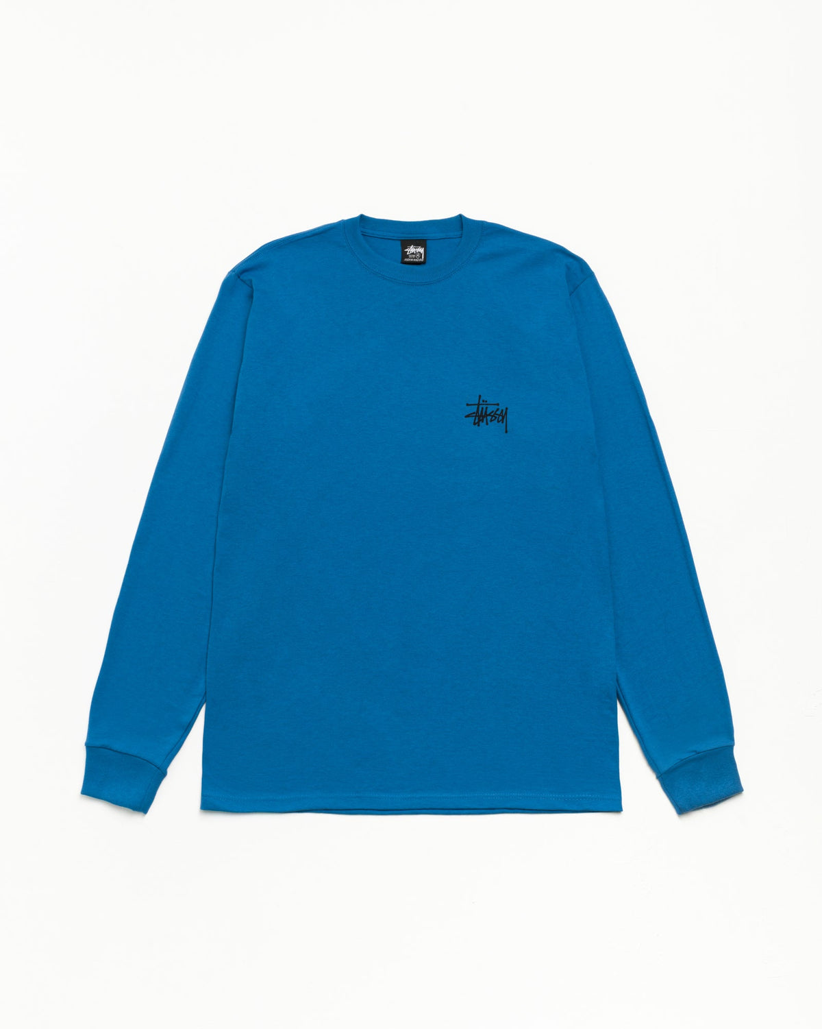 BASIC STÜSSY LS TEE - Blue