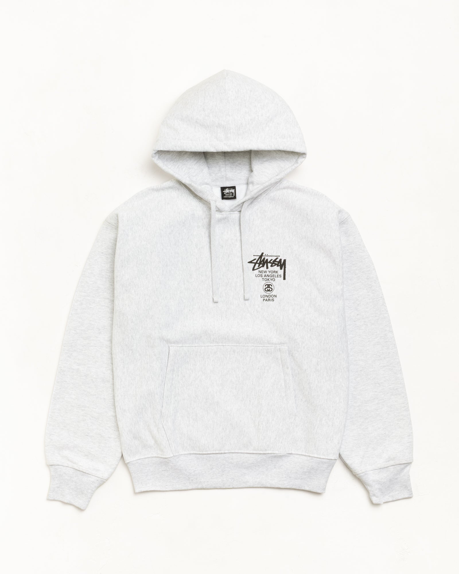 WORLD TOUR HOODIE - Ash Heather