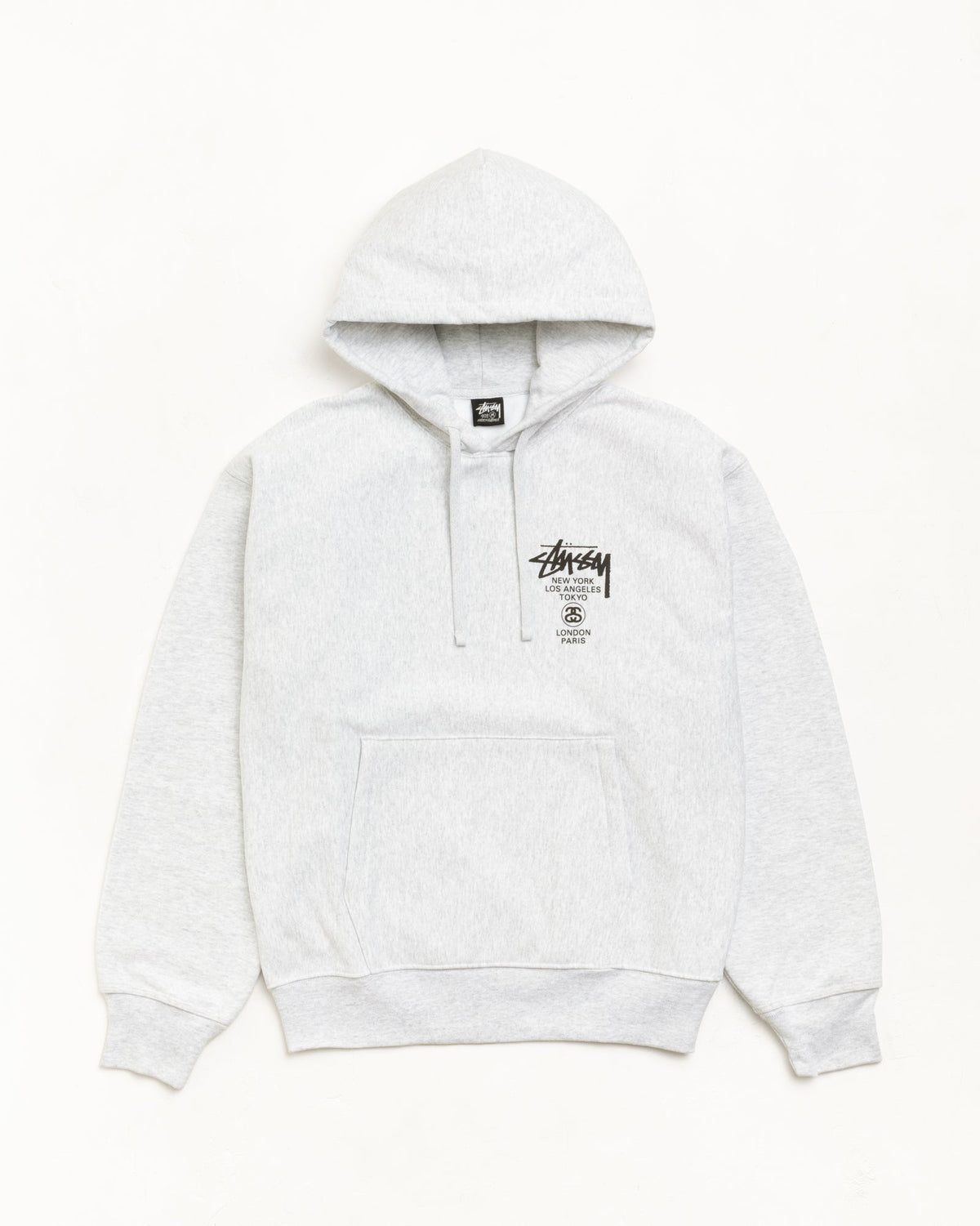 WORLD TOUR HOODIE - Ash Heather