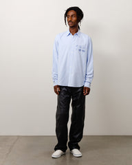 JUNYA BUTTON DOWN SHIRT - SAXE BLUE