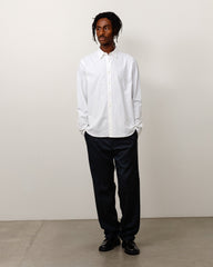 JUNYA BUTTON DOWN SHIRT - WHITE
